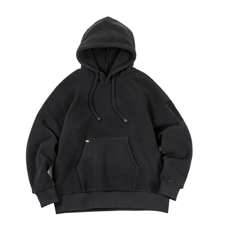 Sudadera polar con capucha de peso pesado MADEN