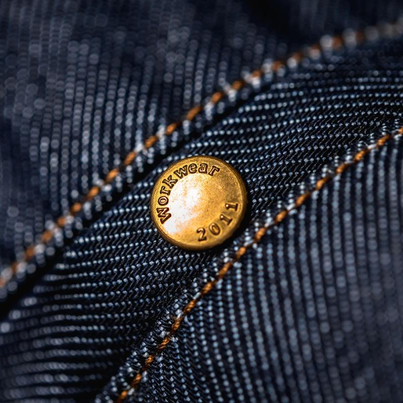 Quần Jean Túi Lệch MADEN | Cảm Giác Mát Mẻ Quần Jean Denim Giặt Rũ Rộng Thoải Mái Cắt Thẳng Thiết Kế Xếp Ly Đôi Màu Xanh Nguyên Bản [COD]