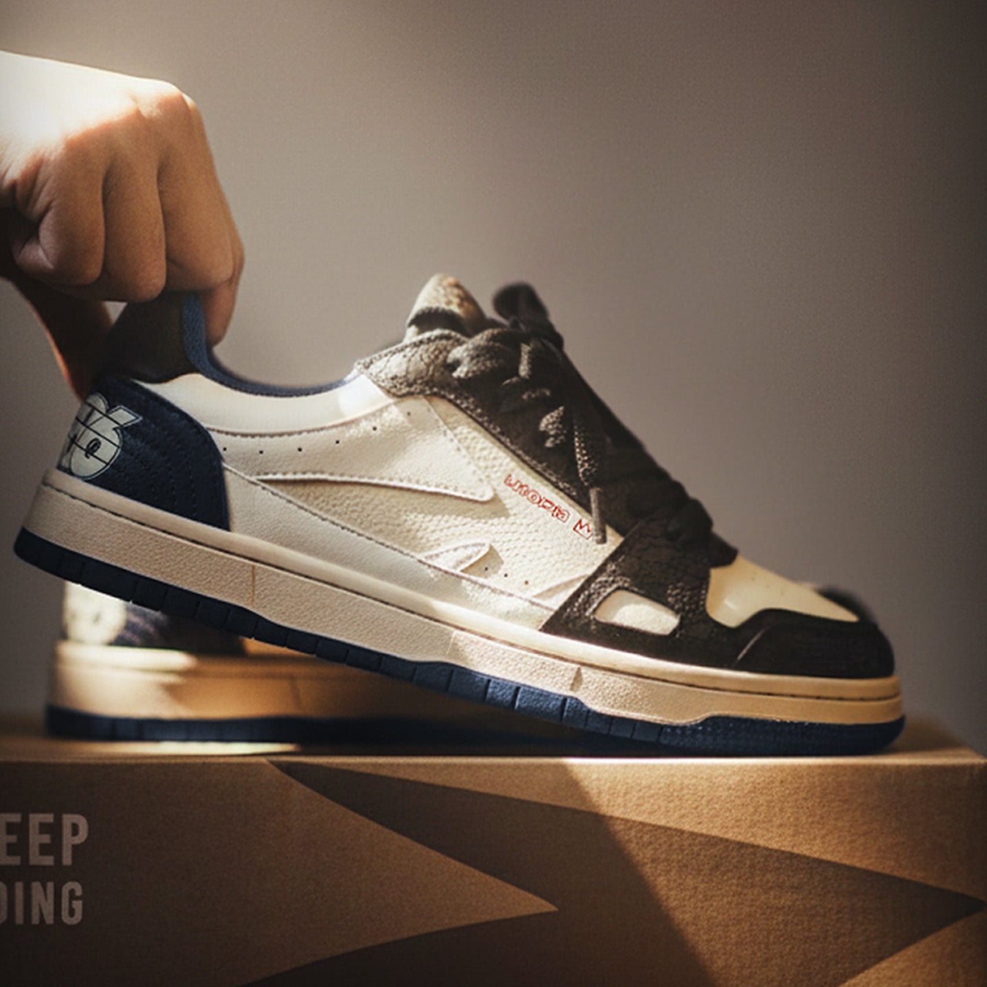 Zapatillas de patineta bajas retro MADEN 86