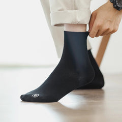 MADEN 5A Grade Antibacterial Mid-Calf Sports Cotton Socks