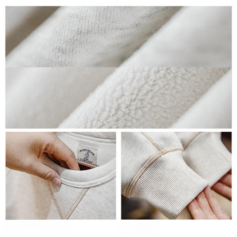 Sudadera informal Maden para hombre con forro polar grueso para deportes