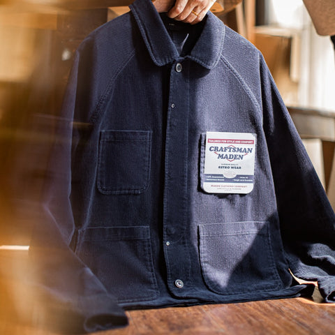 MADEN Corduroy Four-Pocket Chore Jacket