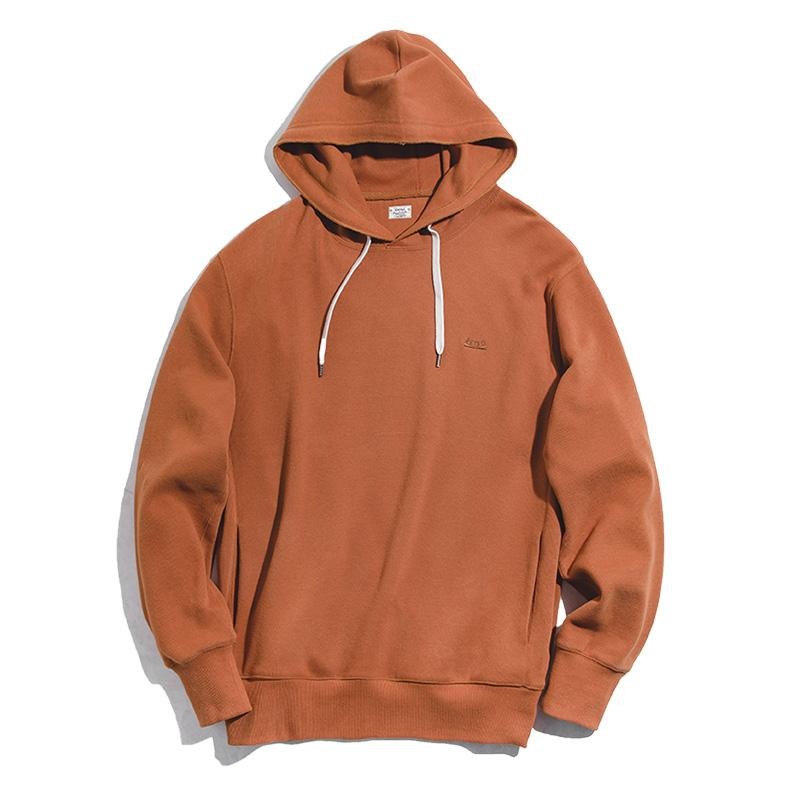 Sudaderas con capucha grises retro MADEN para hombre, sudadera básica de color sólido, sudadera con capucha holgada casual, suéter de otoño
