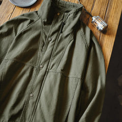 MADEN Herren Schwergewicht Baumwoll Ripstop M65 Feldjacke