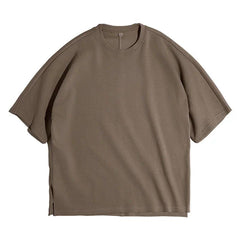 Camiseta retro MADEN de algodón aireado pesado de manga corta