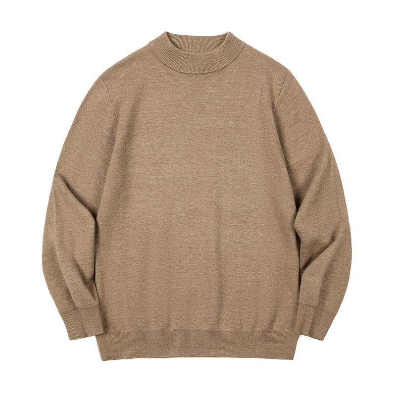 MADEN Men’s Mock Neck Sweater – Warm Casual Pullover Base Layer Pullover