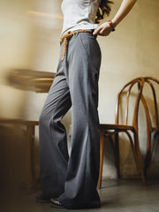 MADEN Women's Stretch Cotton Slim-Fit Dress Pants