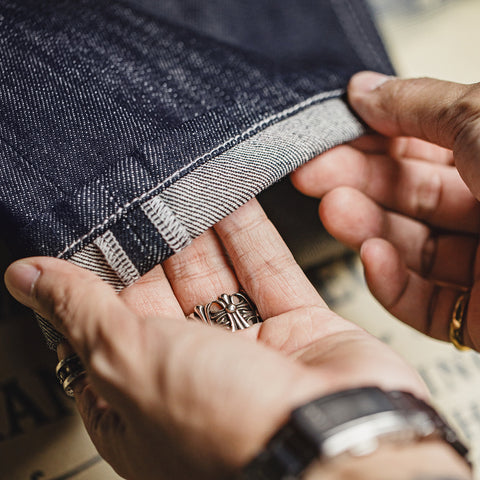 MADEN One-Wash Raw Denim Jeans