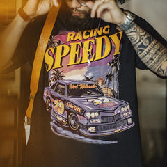 MADEN Grafik-Baumwoll-T-Shirt