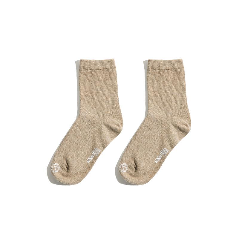 MADEN Retro Anker Print Mid-Top Baumwollsocken