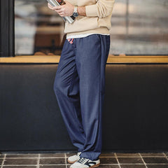 Jeans rectos sueltos con tacto de Tencel retro MADEN