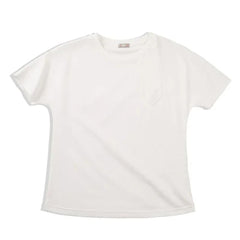 MADEN Kurzärmeliges Ice-Silk T-Shirt mit Rundhalsausschnitt