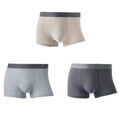 Calzoncillos bóxer sin costuras y transpirables para hombre MADEN – Ropa interior deportiva antibacteriana talla grande