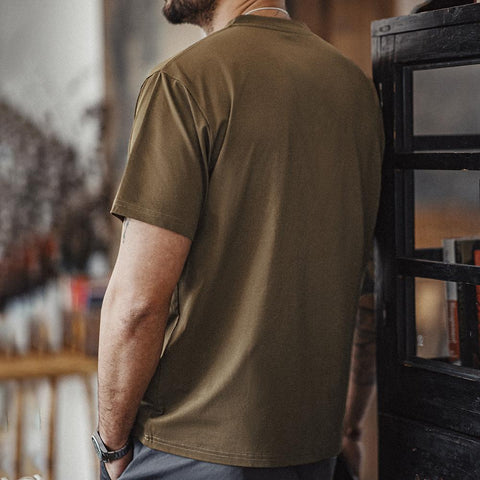 MADEN Sorona Cooling Quick-Dry V-Neck Tee