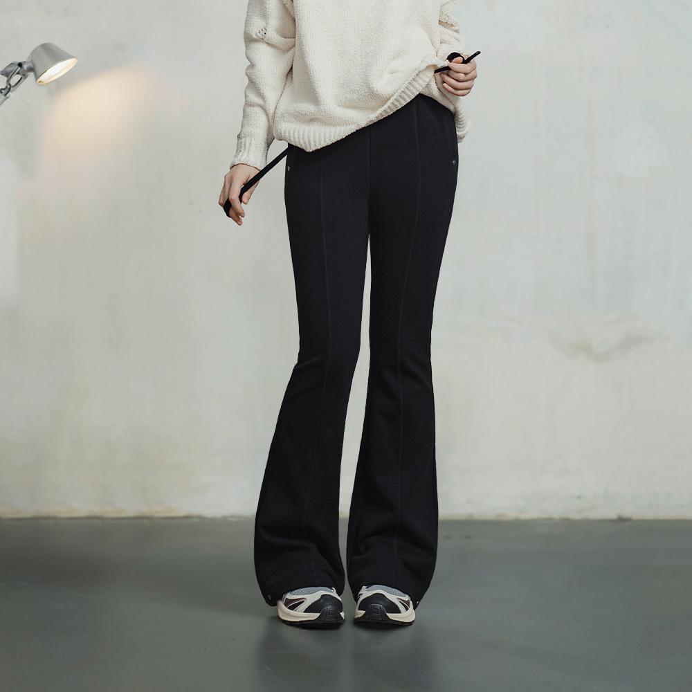 MADEN Damen Schlaghose, lässige Slim-Fit-Hose für Kurven, Stretch-Yogahose, bequeme, locker fallende Hose für optimalen Tragekomfort im Alltag 