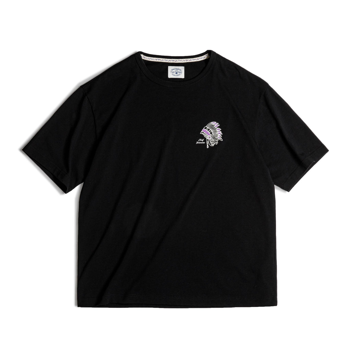 T-shirt homme MADEN à imprimé indien | 100 % coton respirant | Coupe carrée rétro décontractée | Marque COD #cottontee 