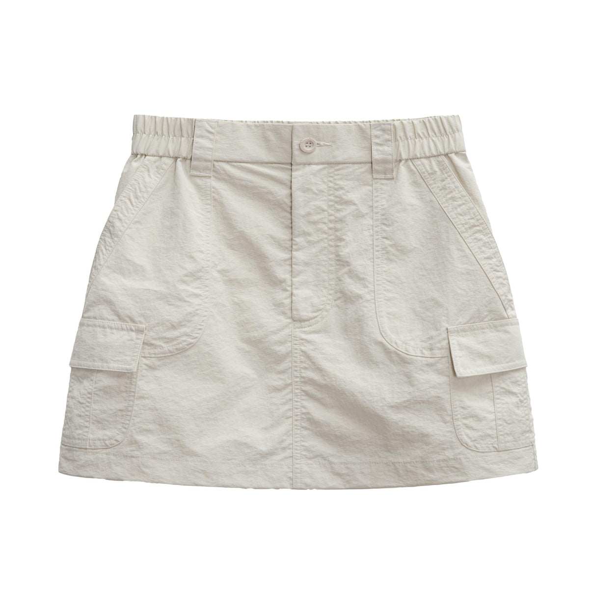 MADEN Vintage Falten A-Linien Workwear Rock