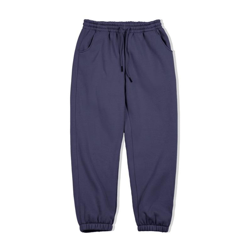 MADEN Schwere Fleece-Jogginghose mit Kordelzug