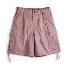 MADEN Schnelltrocknende Nylon-Cargo-Shorts mit lockerem Sitz