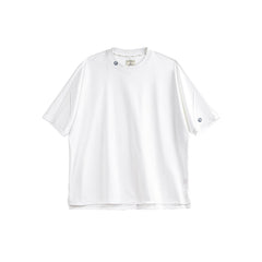 Áo thun cotton khô nhanh thêu biểu tượng hòa bình dáng rộng MADEN