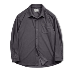 MADEN Herren Retro Corngrain Kariertes Button-Down Hemd