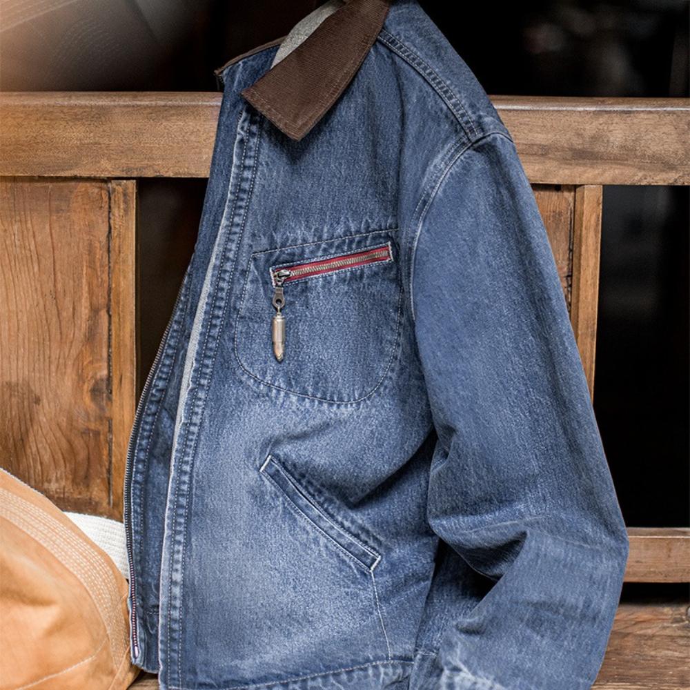 Chaqueta camionera de mezclilla Detroit MADEN