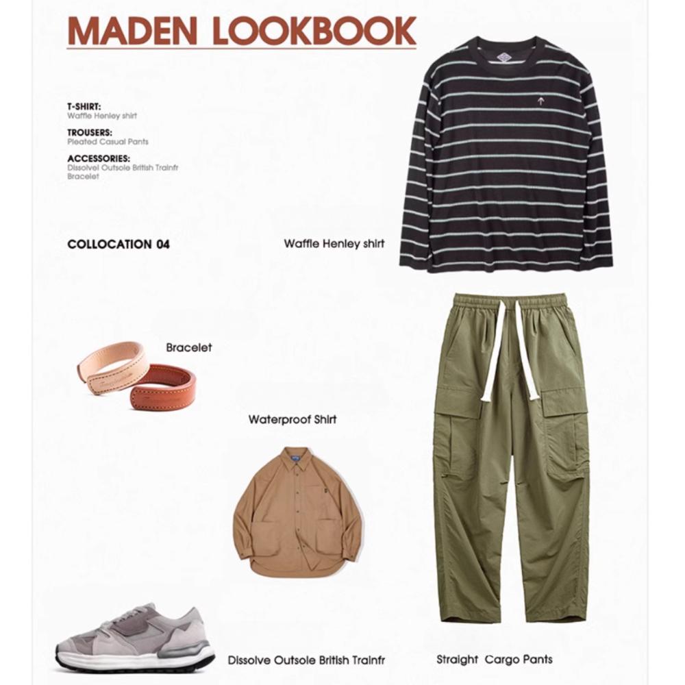 MADEN Waterproof Baggy Cargo Pants