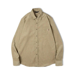 MADEN Damen Cord-Langarmhemd