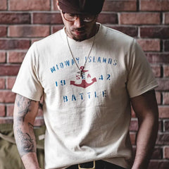 Áo Thun In Mỏ Neo - 100% Cotton MADEN