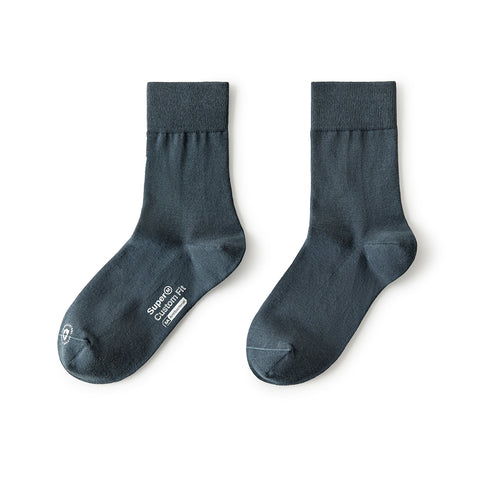 MADEN 5A Grade Antibacterial Mid-Calf Sports Cotton Socks
