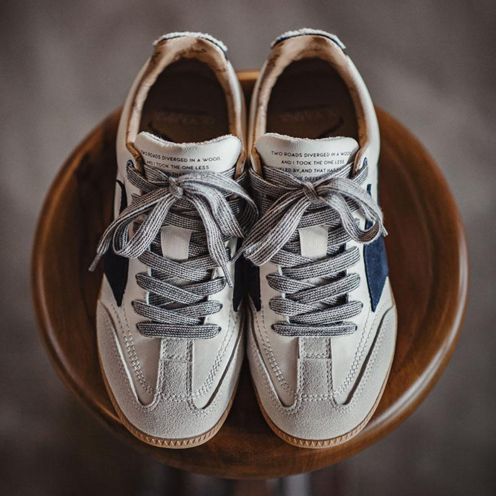 MADEN Retro Deutsche Trainer Low-Top Sneaker