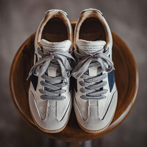 MADEN Retro German Trainer Low-Top Sneakers