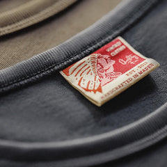 MADEN Chief Joseph Muster bedrucktes T-Shirt - 100 % Baumwolle