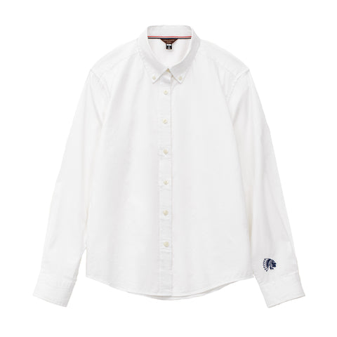 MADEN Oxford Shirt Cotton 100% - Embroidered Cuff