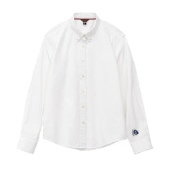 MADEN Oxford-Hemd 100% Baumwolle – Bestickte Manschette