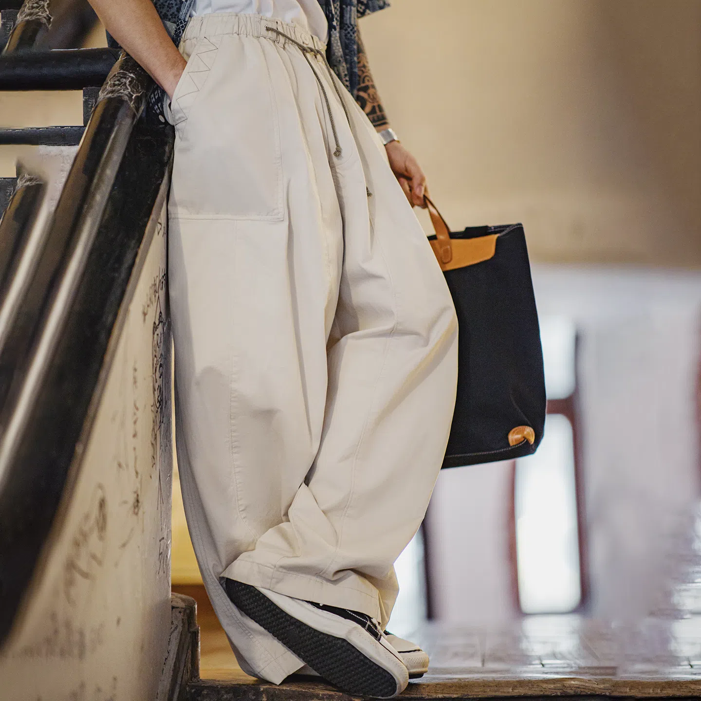 MADEN Oversize Balloon Pants
