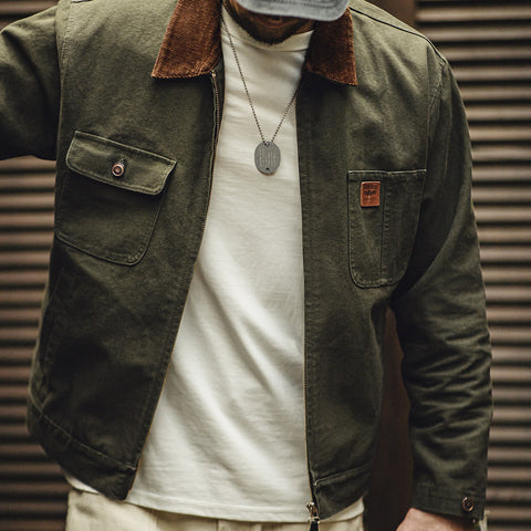 MADEN Retro Detroit Canvas Jacket 1011