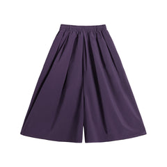 MADEN Damen A-Linien Weite Bein Culotte Hose