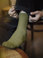 Chaussettes mi-mollet en maille gaufrée MADEN - Évacuation de l'humidité  thumbnail