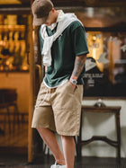MADEN Colorblock Baseball Embroidery Heavyweight Cotton Polo thumbnail