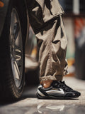 MADEN Unisex Retro Suede Racing Sneakers selected product image