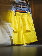 MADEN Taslan Textured Outdoor Cargo Shorts for Summer