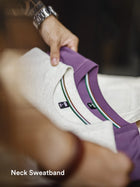 MADEN Solid Color Short Sleeve Crewneck Cotton T-Shirt thumbnail