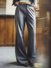 MADEN Women's Stretch Cotton Slim-Fit Dress Pants