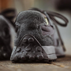 MADEN Retro Sneakers mit Großer Sohle Black Warrior