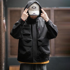 MADEN Outdoor-Kapuzenjacke – Wasserdicht, reflektierend