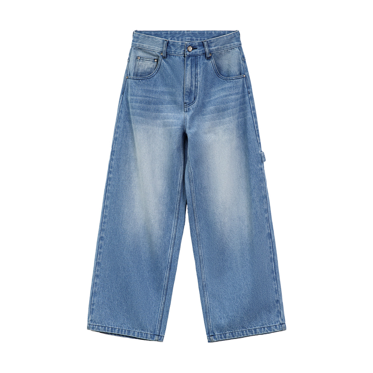 MADEN Women's Washed Denim Jeans