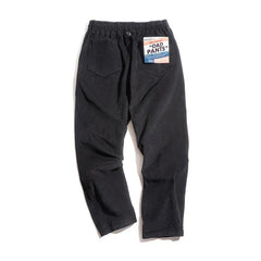 MADEN Herren Schwergewicht Baumwoll Cordhose mit geradem Bein