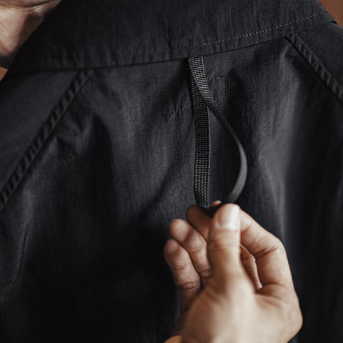 마덴 남성용 검은색 발마칸 코트 – 중간 길이 느슨한 핏 캐주얼 복고풍 오버코트 출퇴근 스타일 트렌치 재킷 가을 봄용