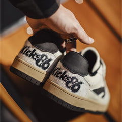 MADEN Herren Retro Chunky-Sohle Abgenutzte Sneaker